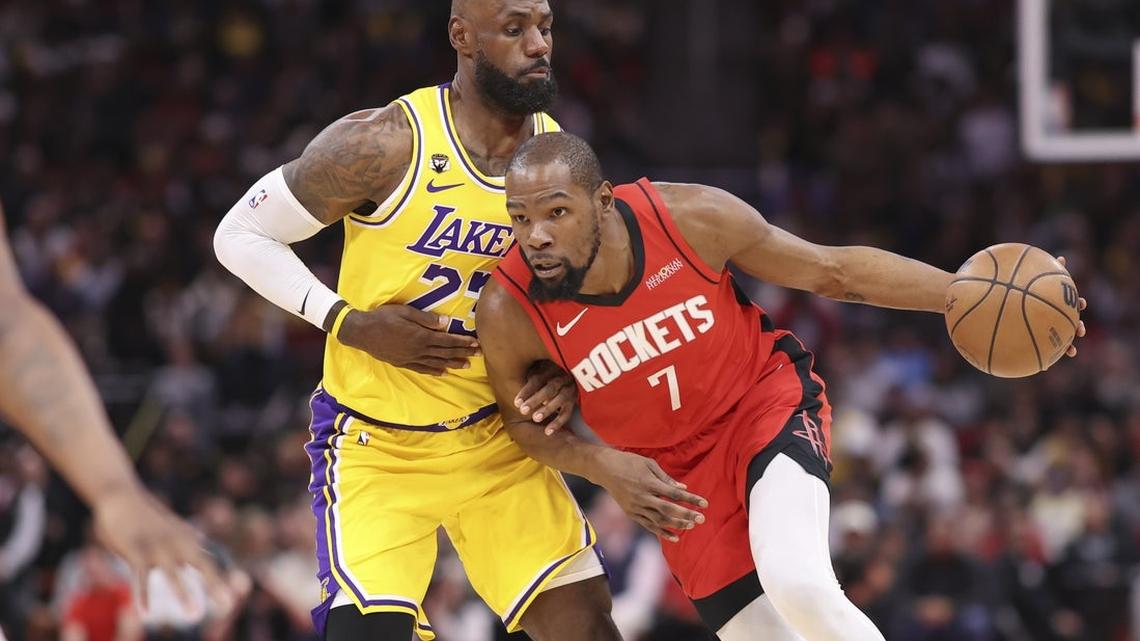 Rockets-Lakers series 'much deeper' than LeBron James-Kevin Durant tilt 