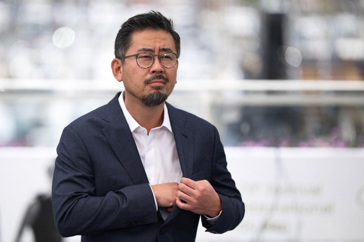 Director Na Hong-jin poses during a photocall for the film "Hope" in competition at the 79th Cannes Film Festival in Cannes, France, May 18, 2026. REUTERS/Marko Djurica