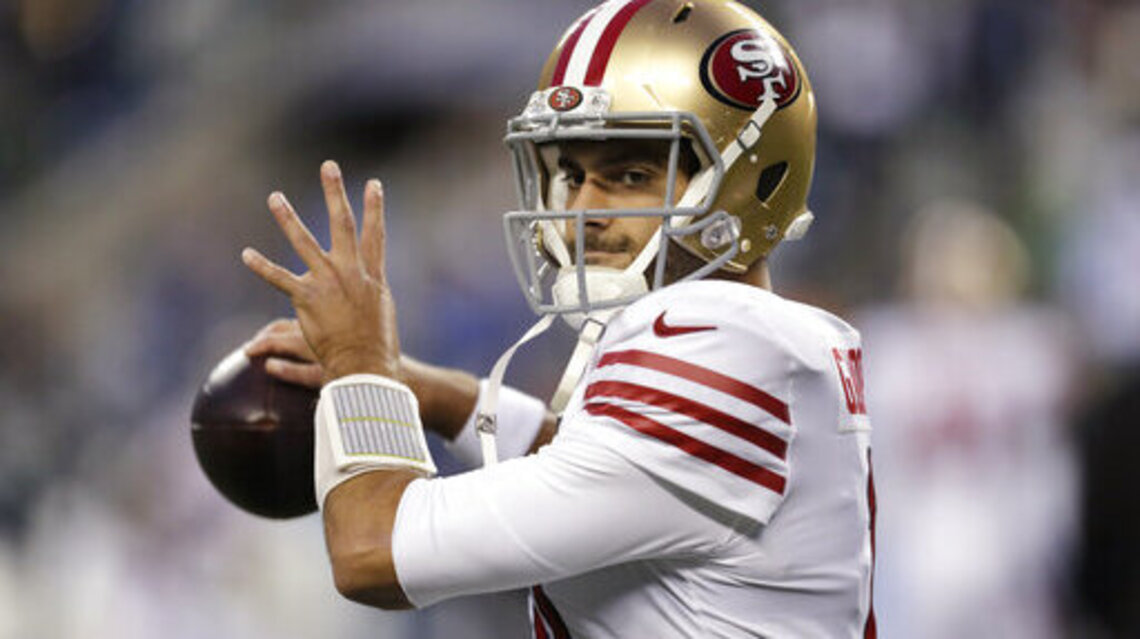 ‘The guy’s awesome.’ 49ers’ Jimmy Garoppolo recalls simple gesture by Patrick Mahomes