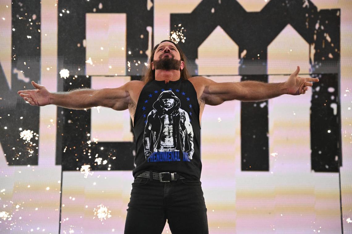 AJ Styles will be inducted after wrestling his last match at the 2026 Royal Rumble.Getty Images