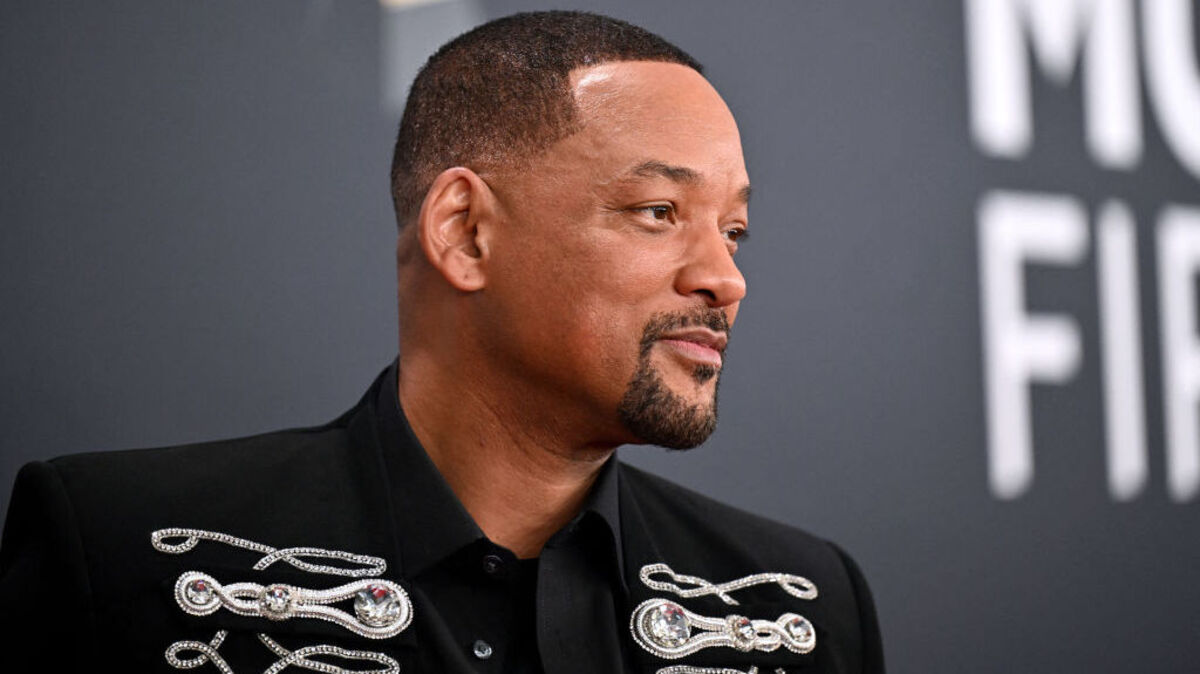 TOPSHOT - US actor Will Smith arrives for the 67th Annual Grammy Awards at the Crypto.com Arena in Los Angeles on February 2, 2025. (Photo by Robyn Beck / AFP) / RESTRICTED TO EDITORIAL USE (Photo by ROBYN BECK/AFP via Getty Images)          