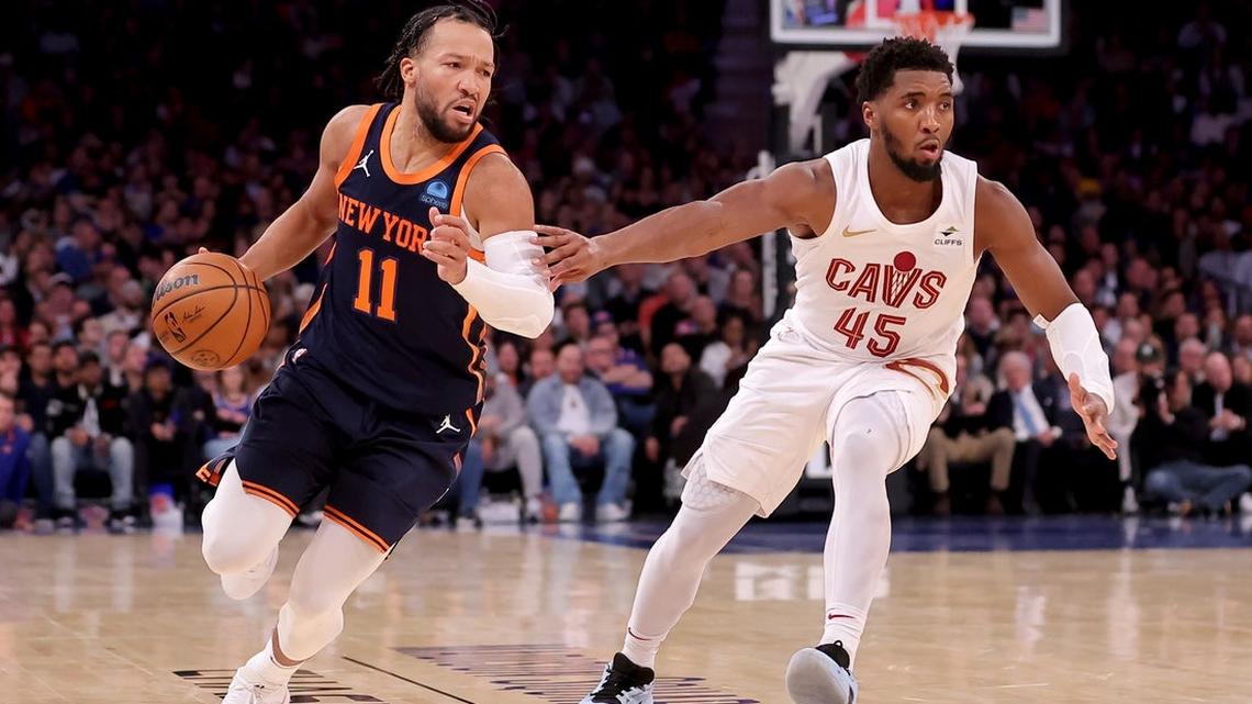 Knicks' Jalen Brunson, Cavaliers' Donovan Mitchell square off in East finals 