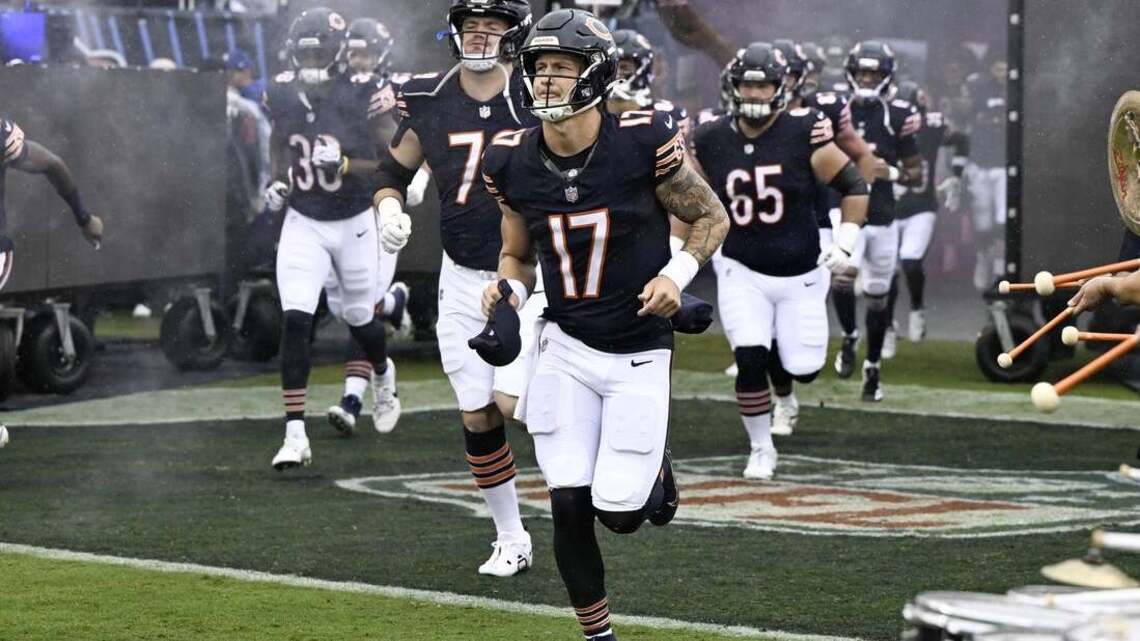 Bears' Tyson Bagent questionable vs. Eagles; Caleb Williams out