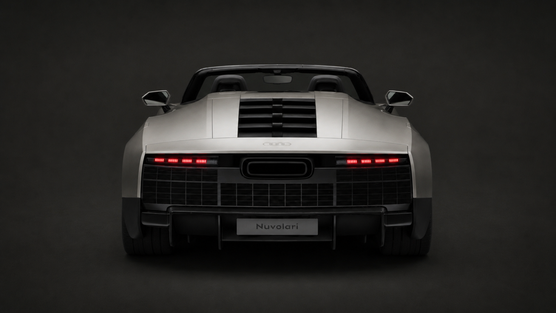 Audi Nuvolari Supercar Poised to Get an Even Rarer Convertible Version 