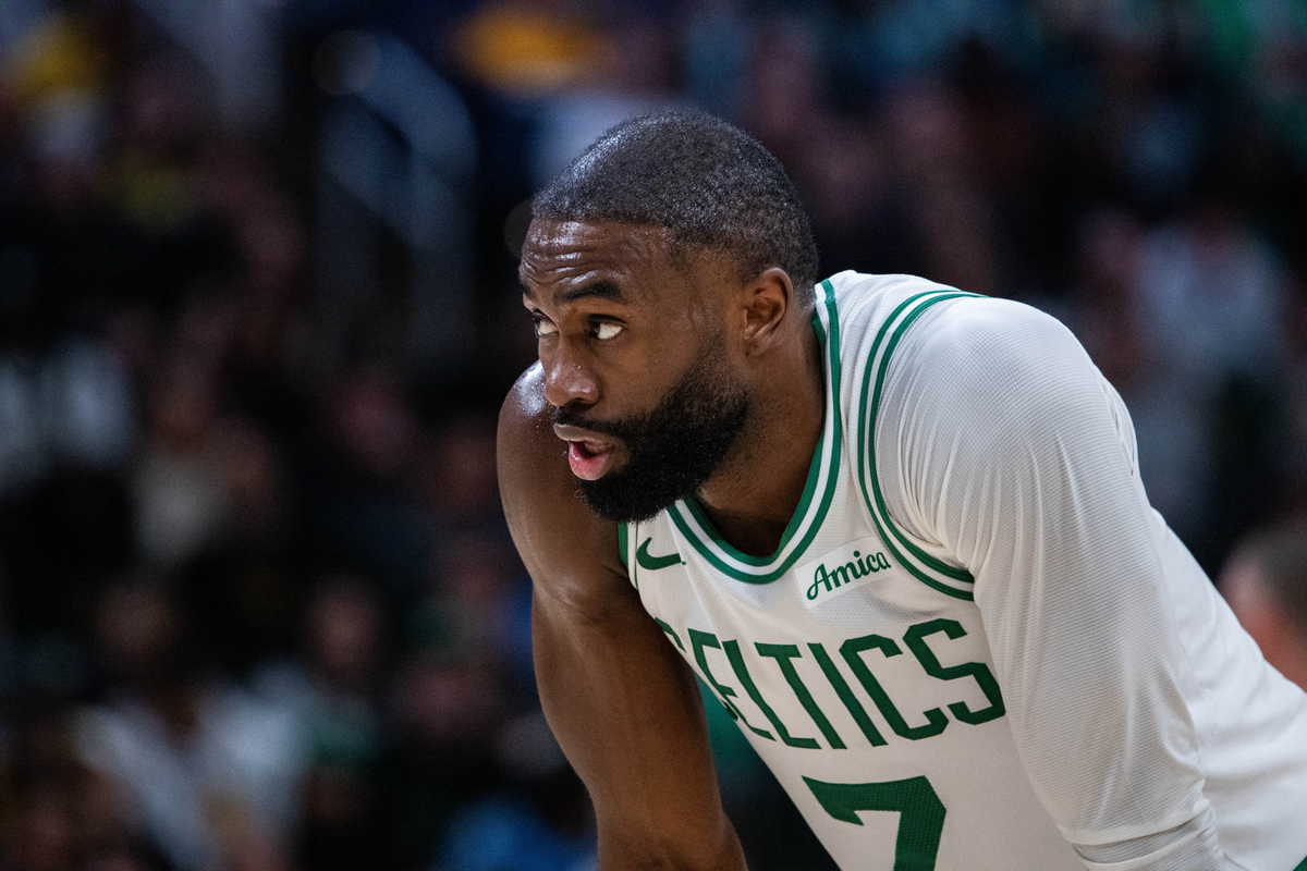  Boston Celtics star Jaylen Brown (7). 