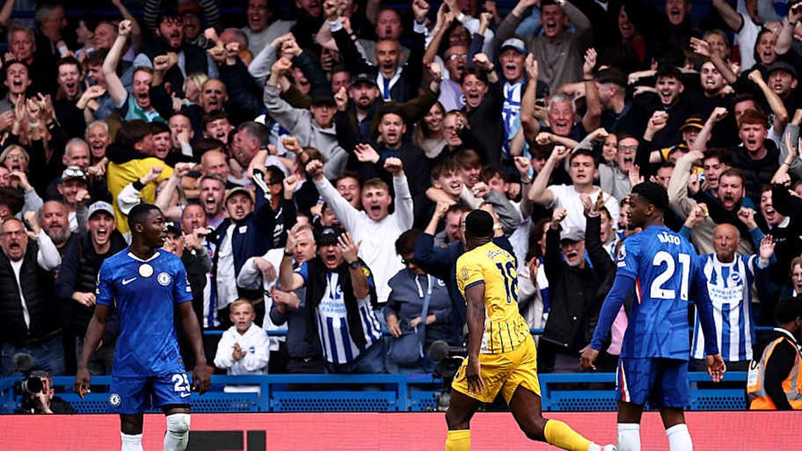  Brighton triumphed in the reverse fixture. | HENRY NICHOLLS/AFP/Getty Images 