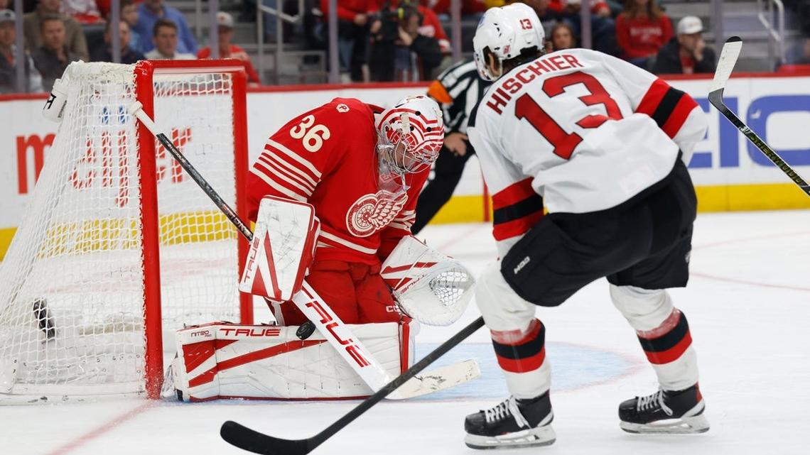 Jesper Bratt, Devils eliminate Red Wings from playoff chase 