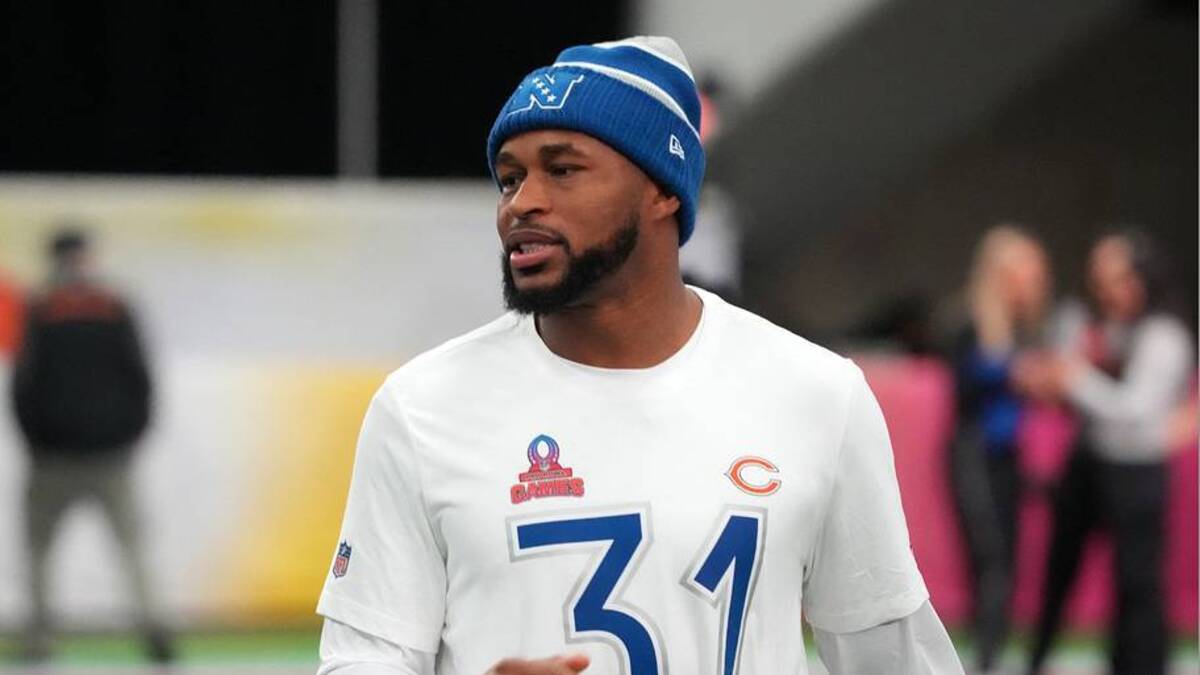  Feb 1, 2026; San Francisco, CA, USA; Chicago Bears free safety Kevin Byard III (31) during NFC practice at the Flag Fieldhouse Moscone Center South Building. Mandatory Credit: Kirby Lee-Imagn Images | IMAGN IMAGES via Reuters Connect 