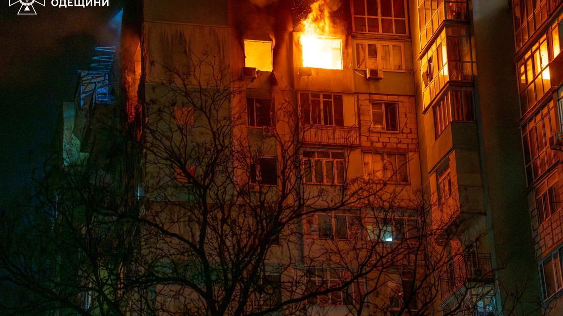 Russia pounds Ukraine with drones in daytime attack 