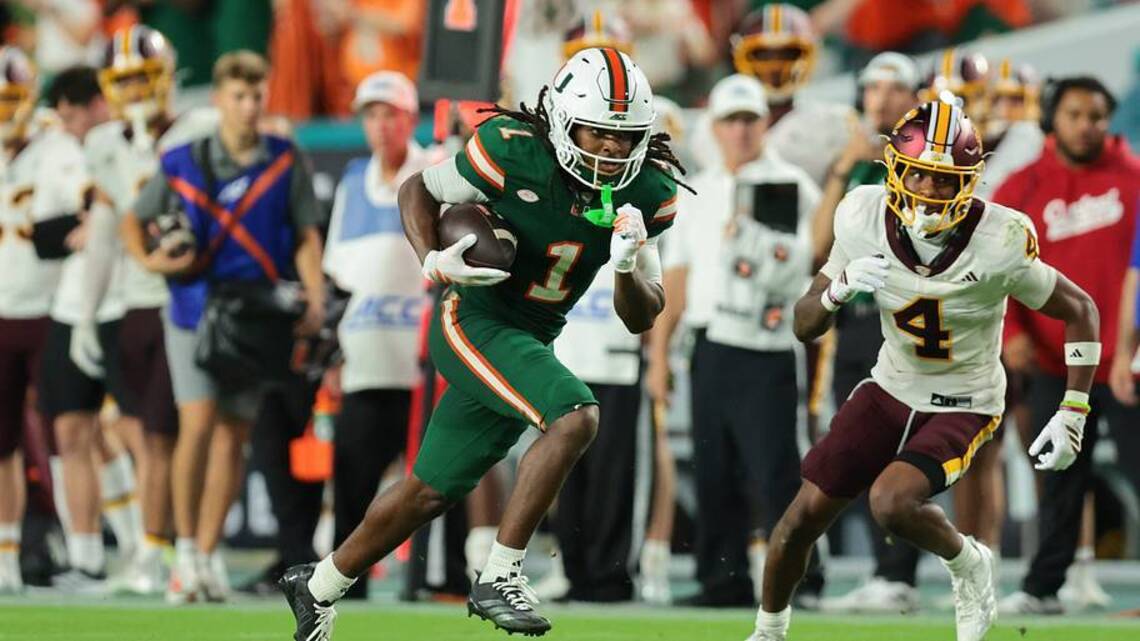 Major Takeaways From No. 6 Miami's Sloppy Victory over Central Michigan