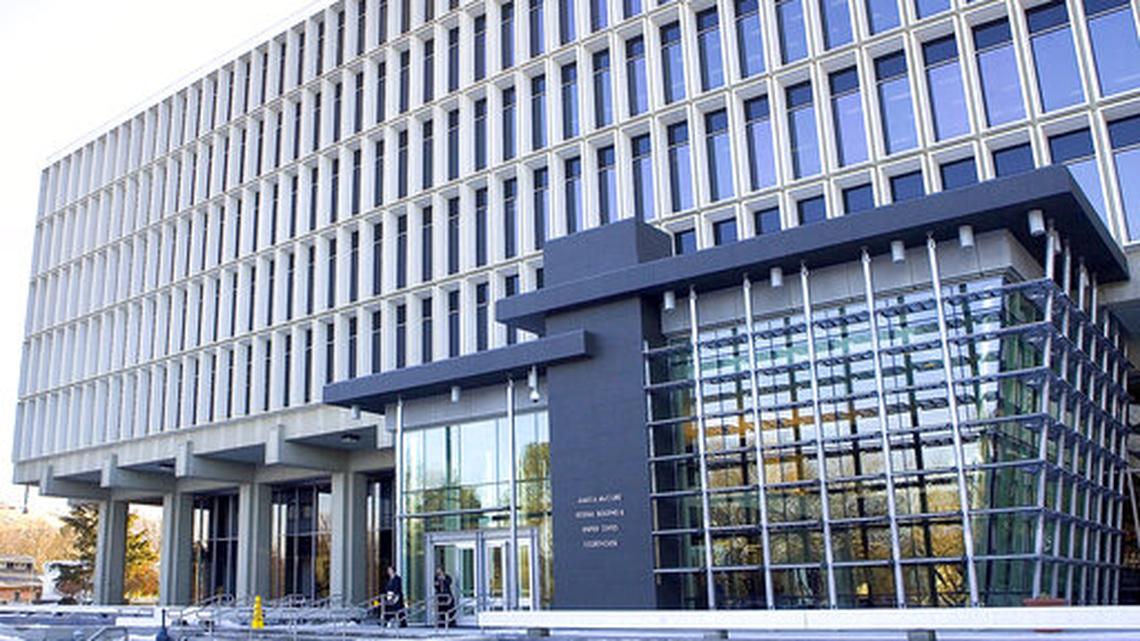 The James A. McClure Federal Building & United States Courthouse is shown in this 2007 file photo.