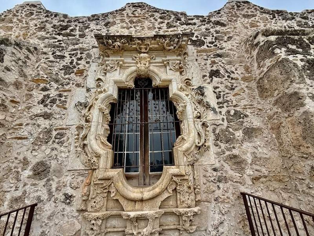  Rose Window at Mission San José, a 1775 Baroque masterpiece and one of the most iconic symbols of the San Antonio Missions. Photo credit: Sharon Kurtz 