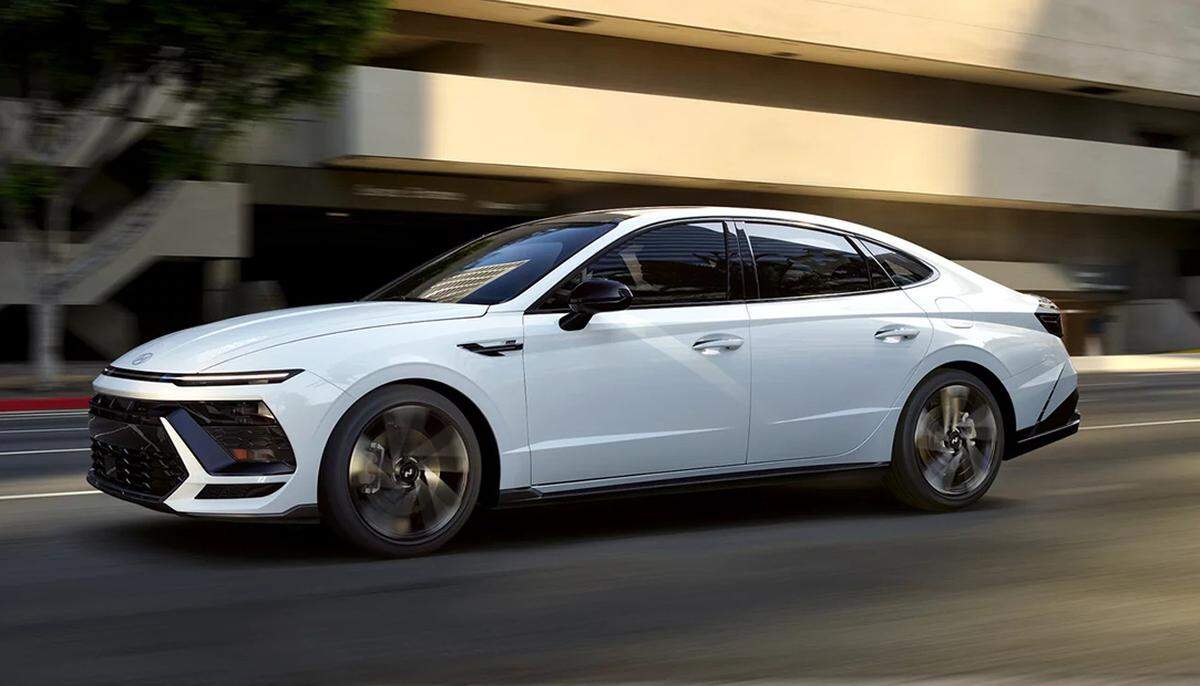 Shown here is the 2025 Hyundai Sonata Hybrid Limited. The Hyundai Sonata is the most commonly stolen vehicle in Kentucky so far this year, according to new data.