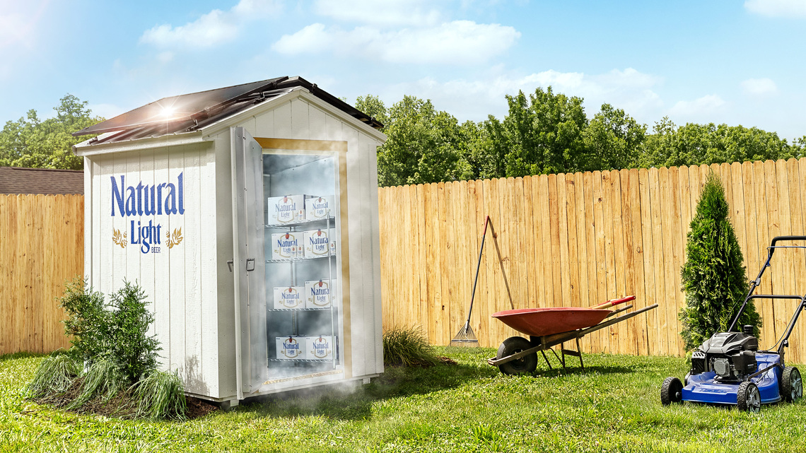 Natural Light unveils the CoolShed for beer drinkers
