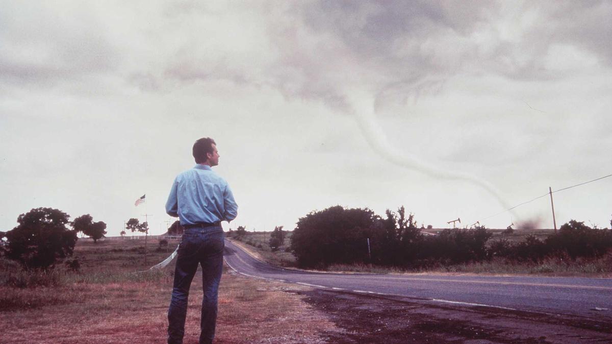 Bill Paxton in the 1996 summer blockbuster "Twister." (Hulton Archive/Getty Images/TNS)