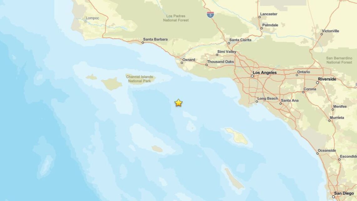 Update: Earthquake measuring 2.7 shakes area close to Santa Barbara Is., CA on Aug. 18 