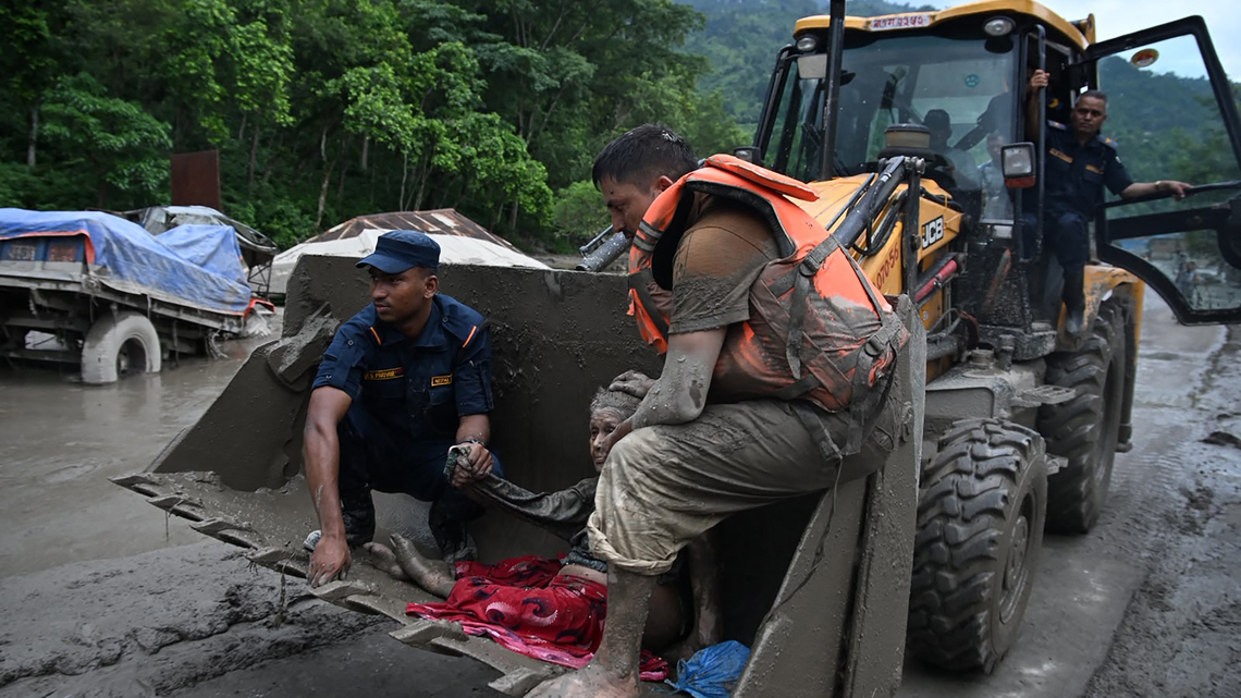 At least 100 dead as flash flood hits Nepal-China border