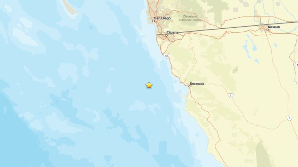 Update: Earthquake of 2.7 magnitude registered near Primo Tapia, B.C., MX on Oct. 4 