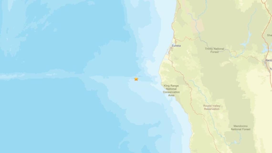 May 6: Earthquake measuring 2.5 rattles region near Petrolia, CA 
