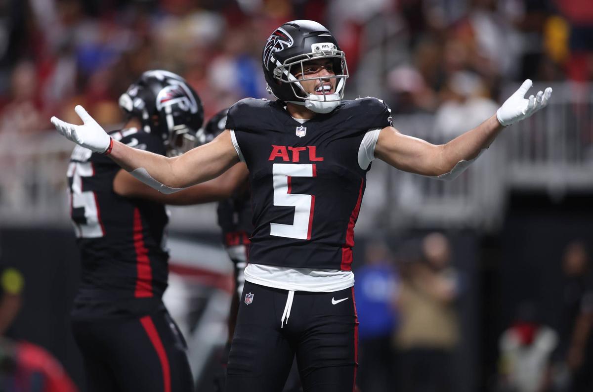  Drake London is one of the NFL's most complete receivers. (Brett Davis-Imagn Images)