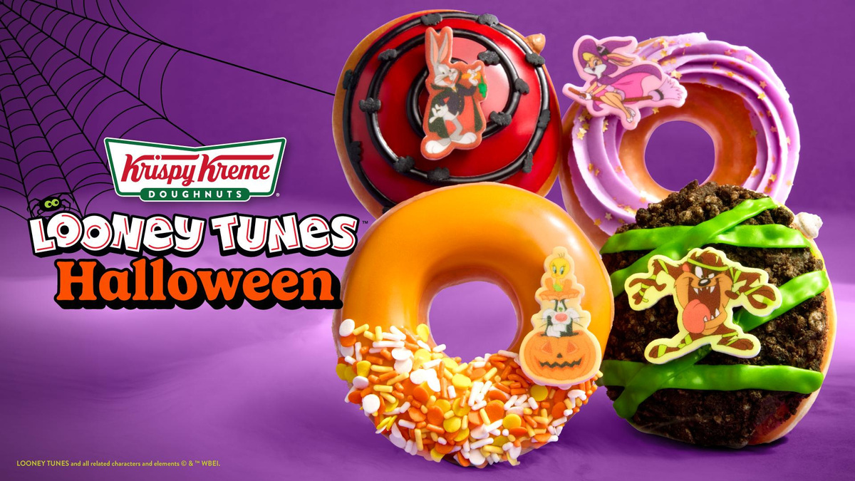 Krispy Kreme gets looney with latest Halloween doughnut collection ...