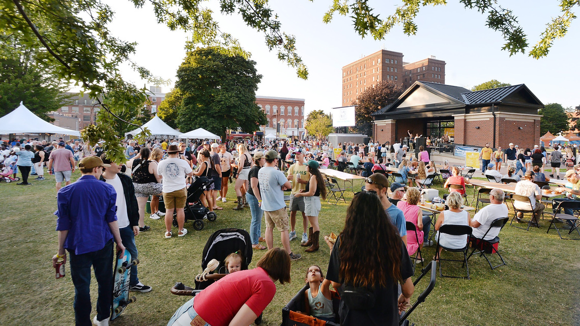CelebrateErie features national bands, Chalkwalk and shopping district