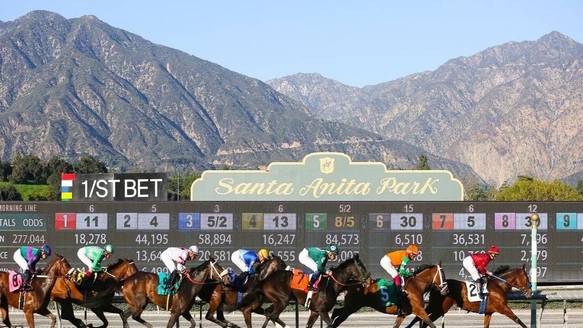 Santa Anita Friday Card Features $54,223 $2 Pick 6 Carryover 