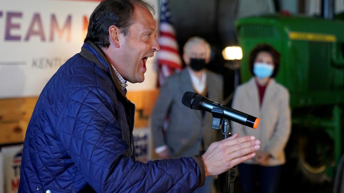 Barr wins Republican primary for Kentucky Senate seat, US media projects 
