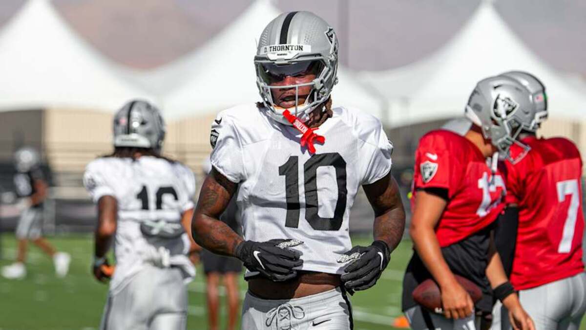  Las Vegas Raiders WR Dont'e Thornton | Darrell Craig Harris, On SI 