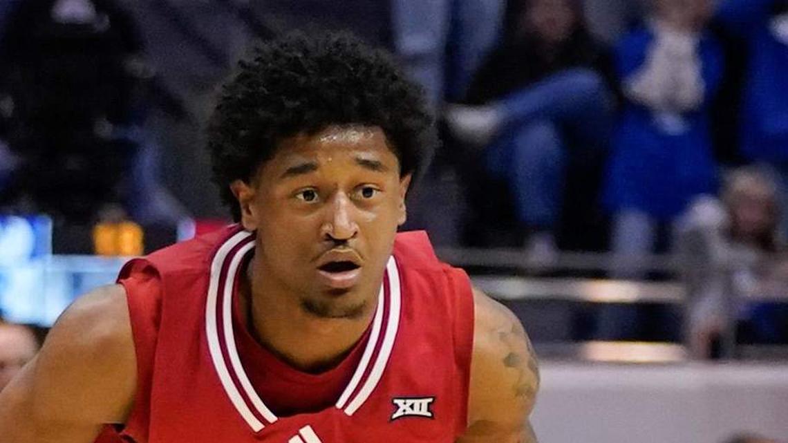  Mar 7, 2026; Provo, Utah, USA; Texas Tech Red Raiders guard Jaylen Petty (11) dribbles the ball during the second half against the BYU Cougars at Marriott Center. Mandatory Credit: Aaron Baker-Imagn Images | Aaron Baker-Imagn Images 