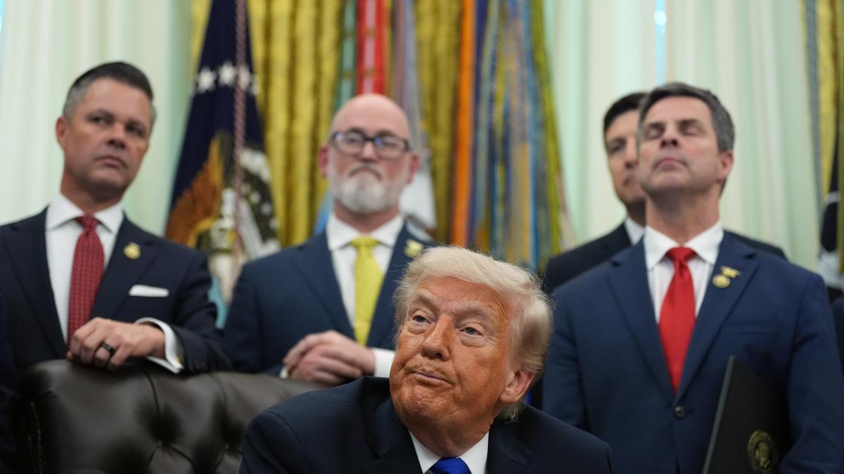 Trump. President Donald Trump speaks in the Oval Office of the White House, Thursday, April 30, 2026, in Washington. (AP Photo/Alex Brandon)
