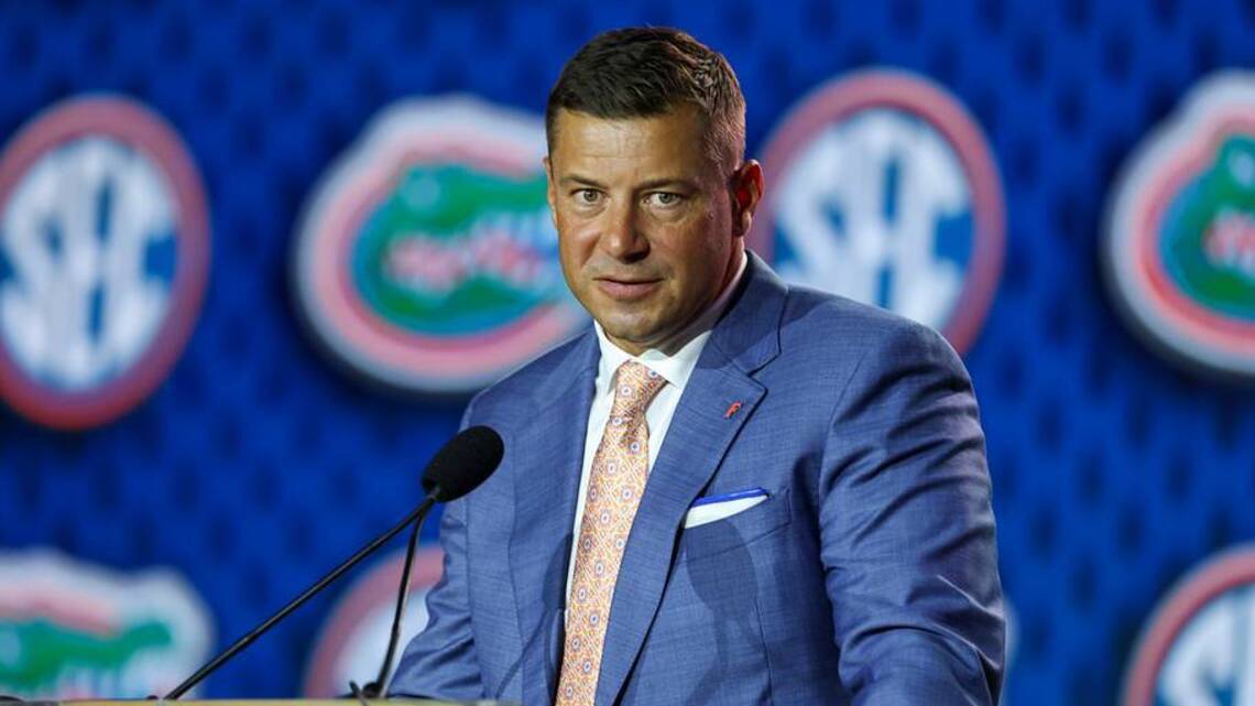 Gators HC Jon Sumrall Responds to Criticism from Fiery SEC Media Day Moment