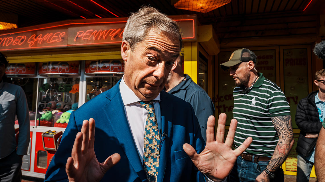 Labour says Farage must answer for foreign donations scandal 
