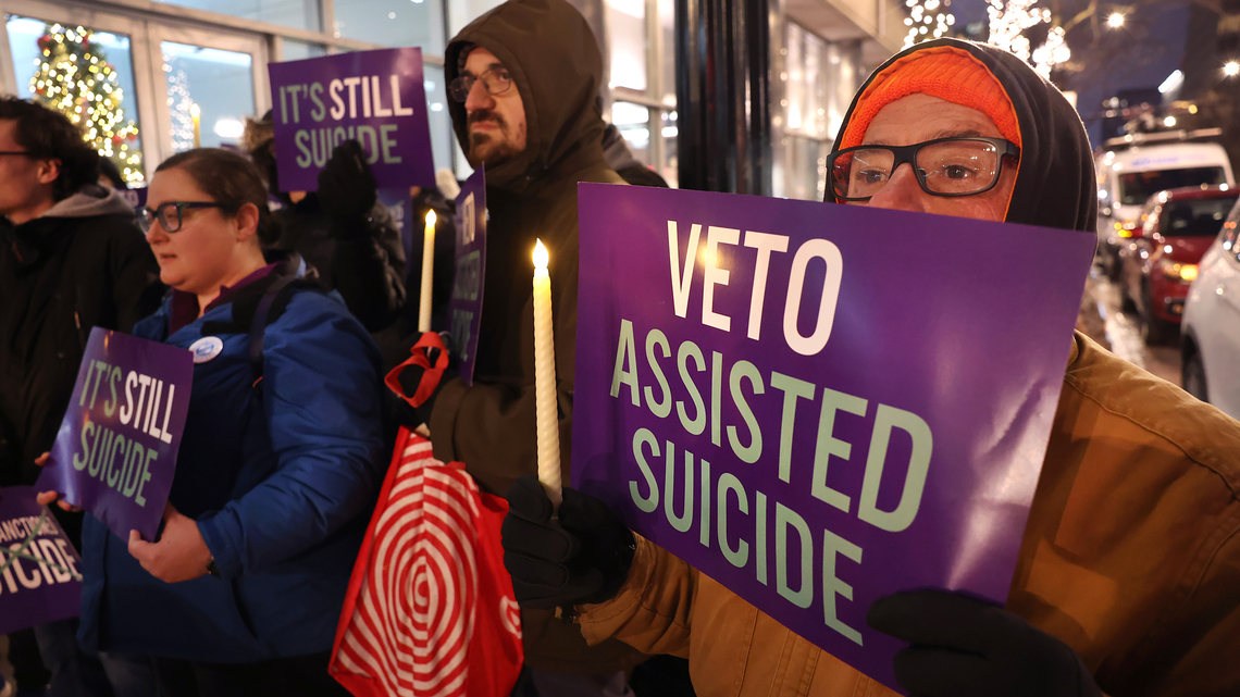 Federal judge denies bid to block Illinois' medical-aid-in-dying law from taking effect Saturday 