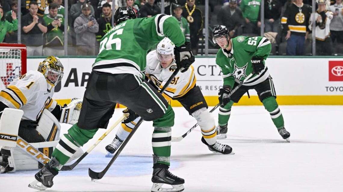 NHL roundup: Mikko Rantanen caps hat trick in OT as Stars top Bruins