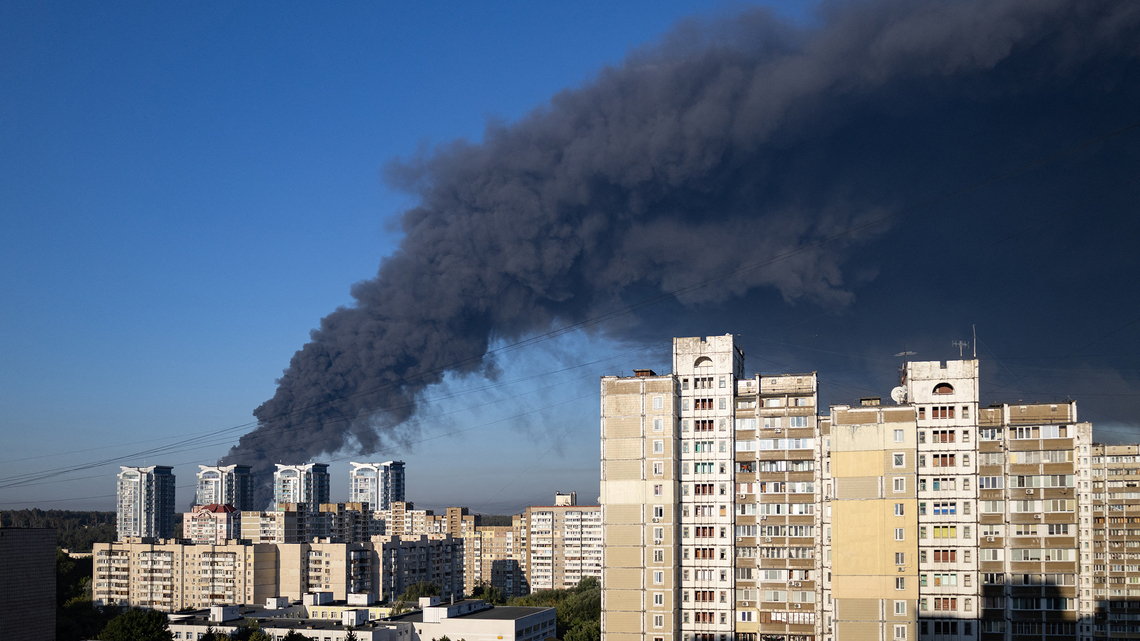 Death toll at 37 from Russian strike on warehouse near Kyiv