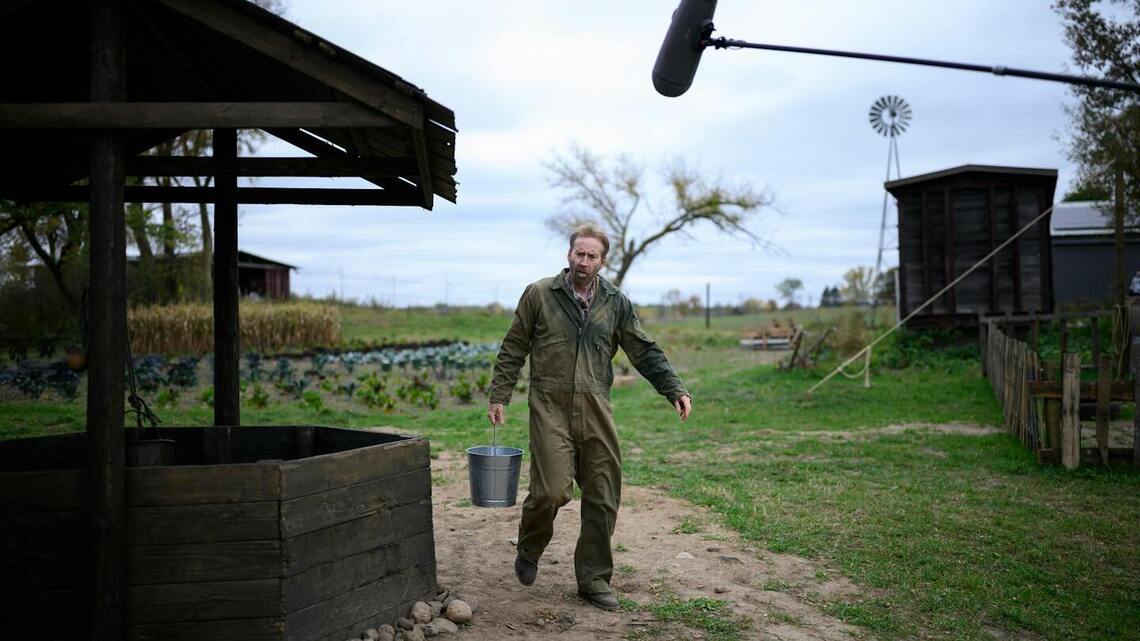 Behind the scenes at Nicolas Cage's zombie shoot in Minnesota 