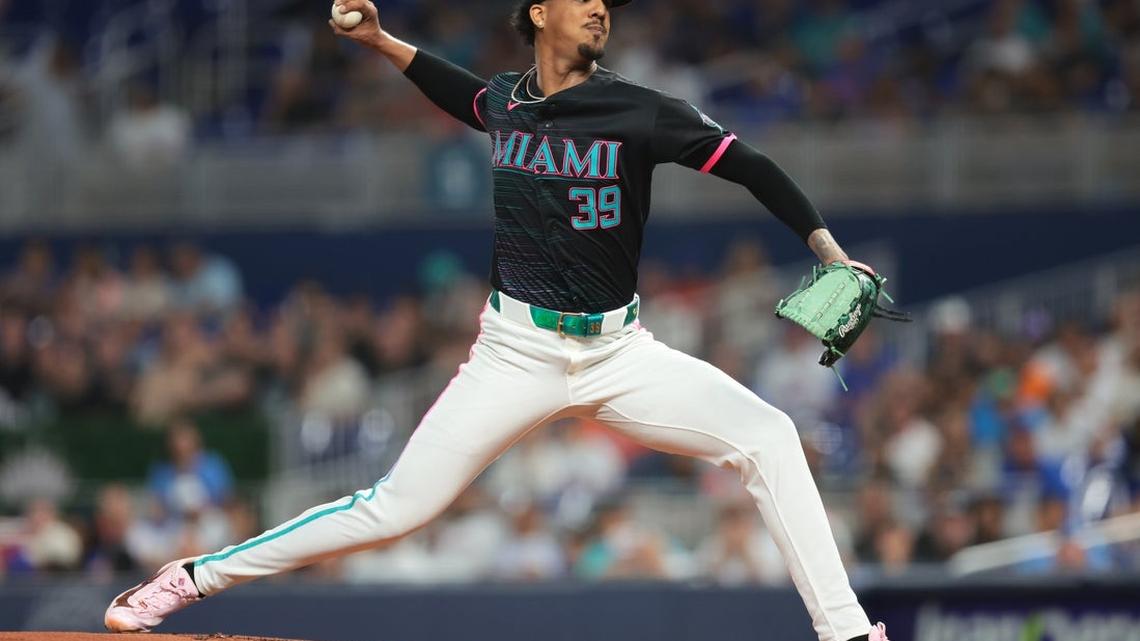 Eury Perez, Marlins shut down Mets to end 3-game skid