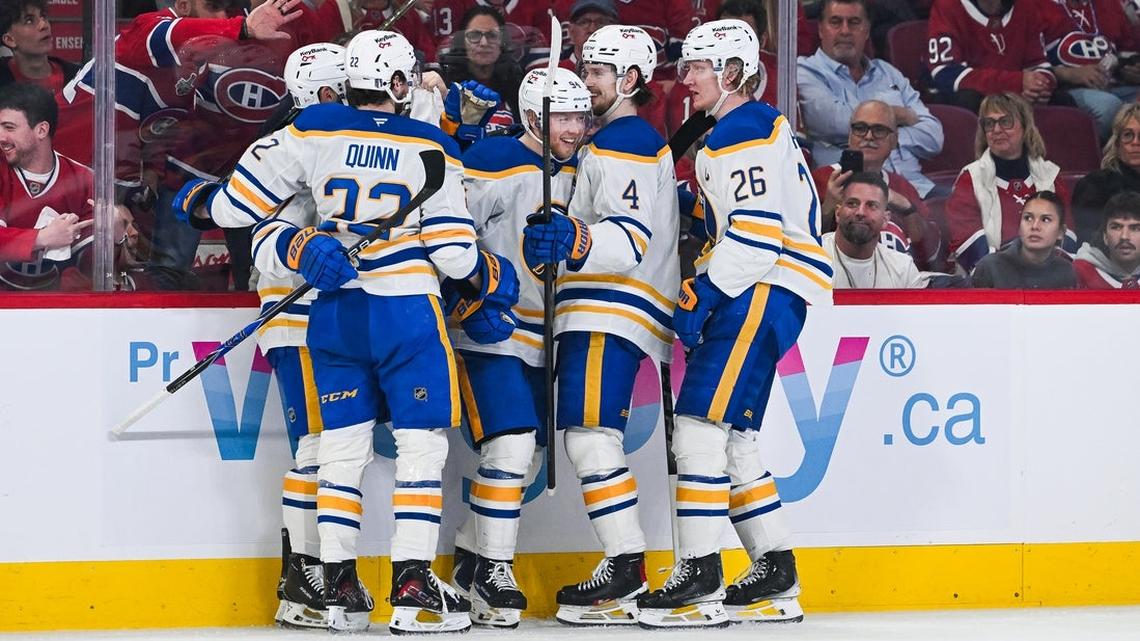 Sabres score 7 straight goals, force Game 7 vs. Canadiens