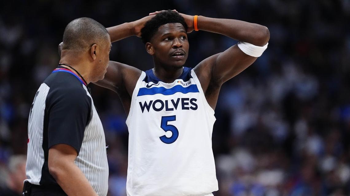 Timberwolves G Anthony Edwards (knee) week-to-week 