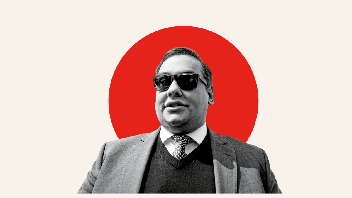George Santos Finally Finds the Perfect Stage