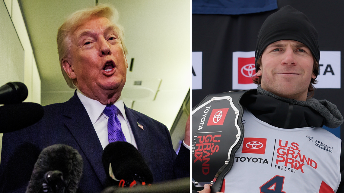 Donald Trump Responds to Team USA Skier After Representation Comments 