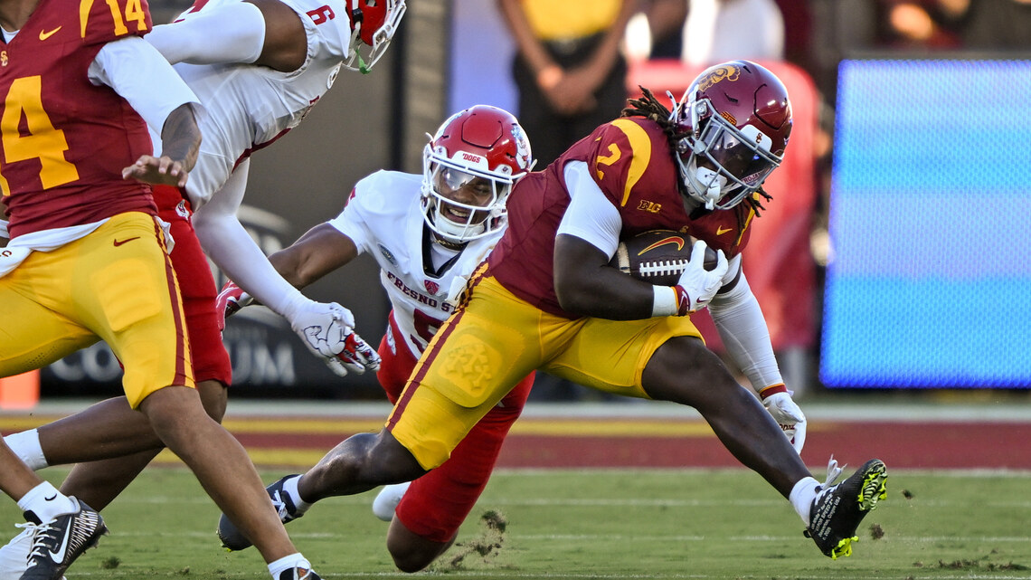 How one coach's strict grading is helping shape USC's rushing attack