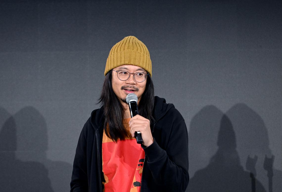 Sheng Wang performs onstage at Comedians You Should and Will Know Live during New York Magazine’s Vulture Festival 2022 at The Hollywood Roosevelt on Nov. 13, 2022, in Los Angeles. Charley Gallay/Getty Images North America/TNS