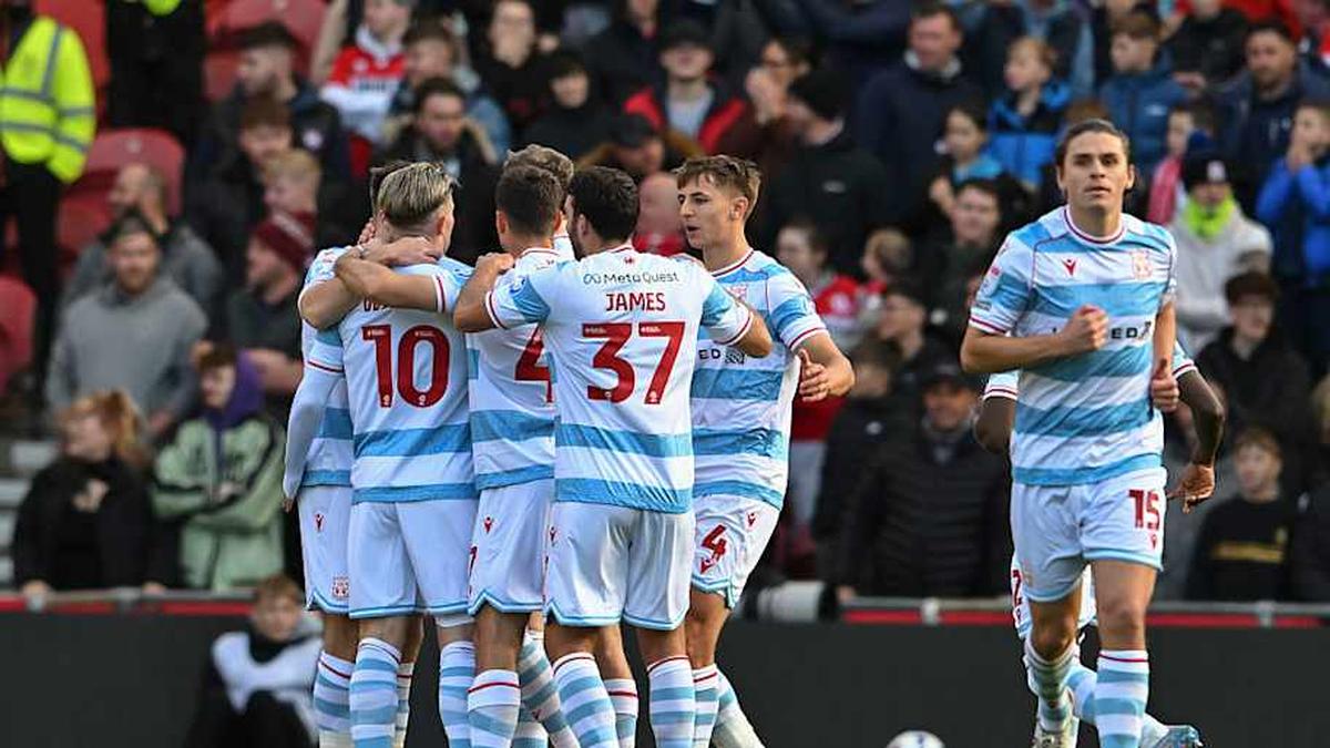  Wrexham drew 1-1 with Middlesbrough earlier in the season. | Trevor Wilkinson/MI News/NurPhoto via Getty Images 