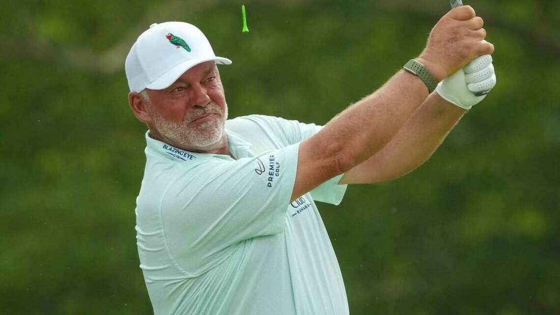 Darren Clarke takes early lead in Schwab Cup playoff opener 