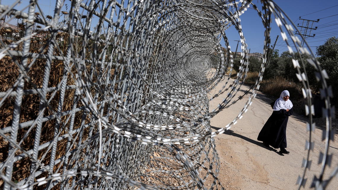 How a Palestinian town is defending itself from Israeli settler attacks 