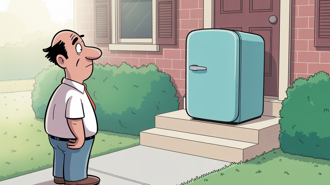 Walmart told me to donate my broken refrigerator - then things got strange 