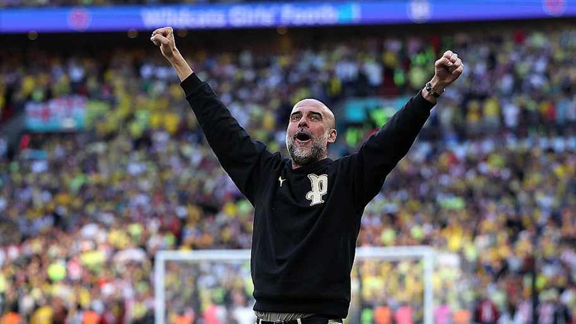  Guardiola's substitutions made all the difference. | Michael Regan-The FA/The FA/Getty Images. 