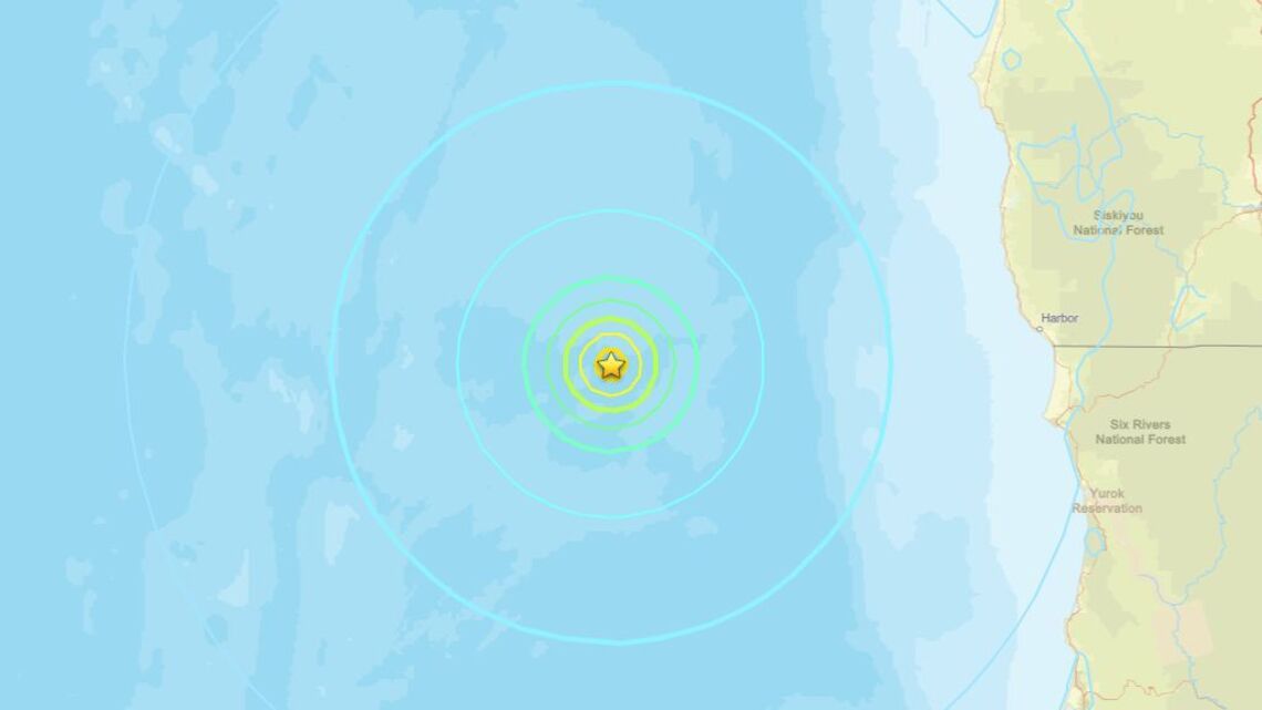 Update: 5.7 magnitude earthquake jolts near Pistol River, OR on June 3 